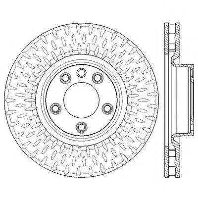 BENDIX 562592BC гальмівний диск