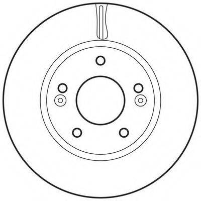 BENDIX 562625BC гальмівний диск