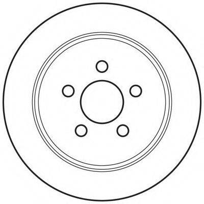 BENDIX 562656BC гальмівний диск