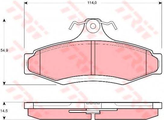 DR!VE+ DP1010100497 Комплект гальмівних колодок, дискове гальмо