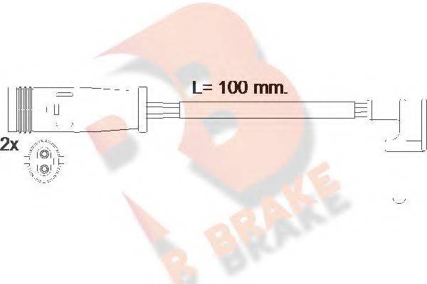 R BRAKE 610548RB Сигналізатор, знос гальмівних колодок