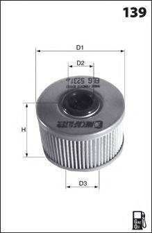 LUCAS FILTERS LFDE113 Паливний фільтр