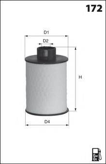 LUCAS FILTERS LFDE150 Паливний фільтр