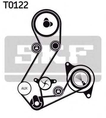 SKF VKMA04107 Комплект ременя ГРМ