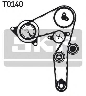 SKF VKMC05194 Водяний насос + комплект зубчастого ременя