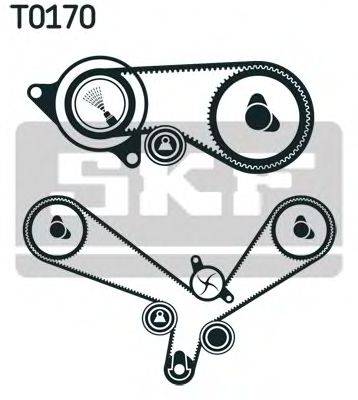 SKF VKMA01152 Комплект ременя ГРМ