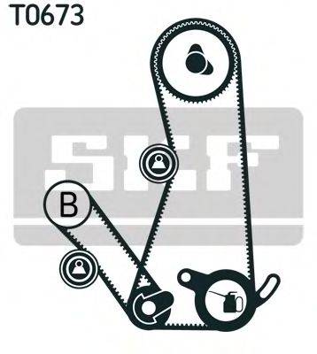 SKF VKMA95642 Комплект ременя ГРМ