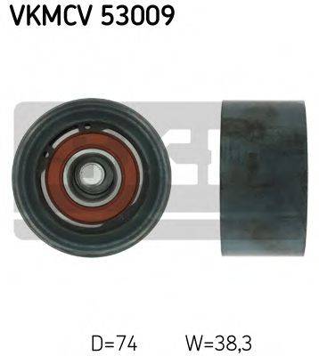 SKF VKMCV53009 Паразитний / провідний ролик, полікліновий ремінь