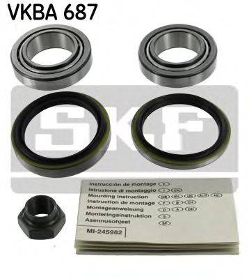 SKF VKBA687 Комплект підшипника маточини колеса