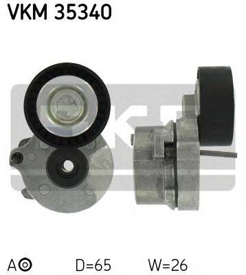 SKF VKM35340 Натяжний ролик, полікліновий ремінь