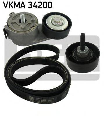 SKF VKMA34200 Полікліновий ремінний комплект