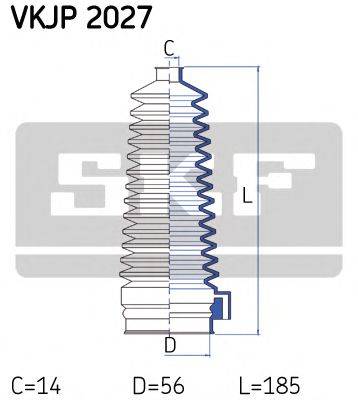 SKF VKJP2027 Комплект пильника, рульове керування