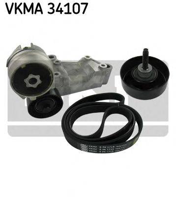 SKF VKMA34107 Полікліновий ремінний комплект