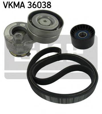 SKF VKMA36038 Полікліновий ремінний комплект