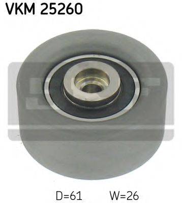 SKF VKM25260 Паразитний / Ведучий ролик, зубчастий ремінь