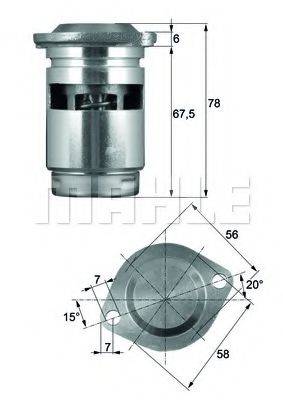 BEHR TO183 Термостат, масляне охолодження