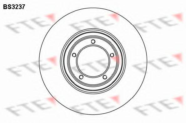 FTE BS3237 гальмівний диск