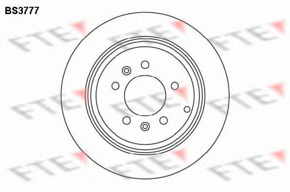FTE BS3777 гальмівний диск