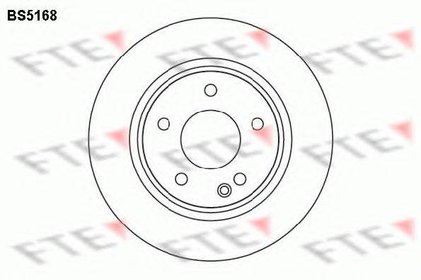 FTE BS5168 гальмівний диск
