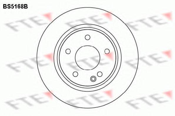 FTE BS5168B гальмівний диск