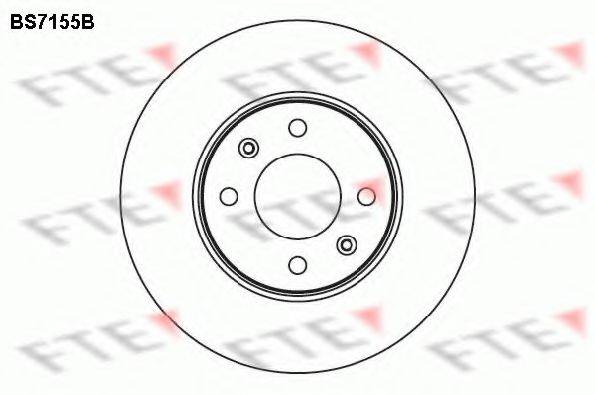 FTE BS7155B гальмівний диск