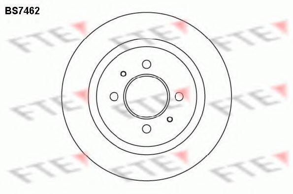 FTE BS7462 гальмівний диск