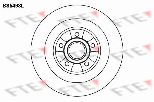 FTE BS5468L гальмівний диск