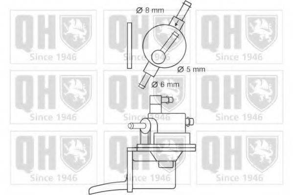 QUINTON HAZELL QFP138 Паливний насос