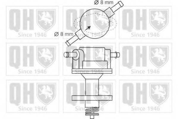 QUINTON HAZELL QFP87 Паливний насос