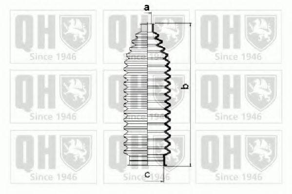 QUINTON HAZELL QG1351 Комплект пильника, рульове керування