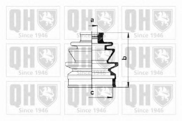 QUINTON HAZELL QJB315 Комплект пильника, приводний вал