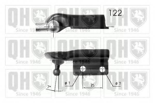 QUINTON HAZELL QTS840252 Газова пружина, кришка багажника