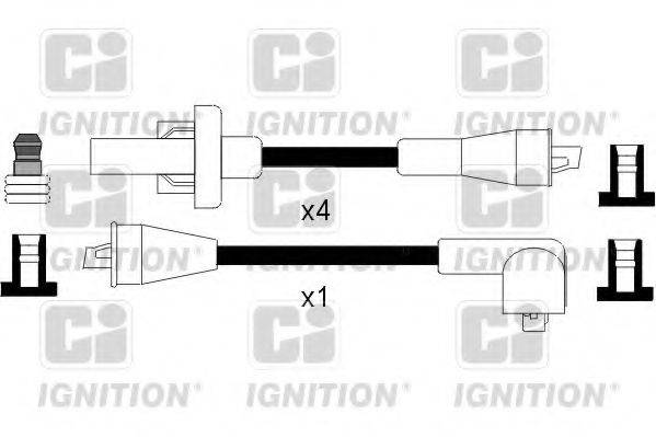 QUINTON HAZELL XC1067 Комплект дротів запалювання