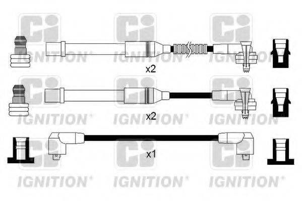 QUINTON HAZELL XC1213 Комплект дротів запалювання