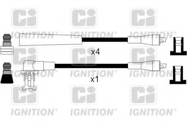 QUINTON HAZELL XC134 Комплект дротів запалювання