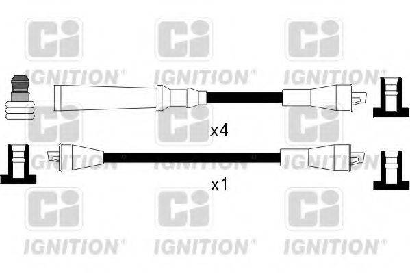 QUINTON HAZELL XC265 Комплект дротів запалювання