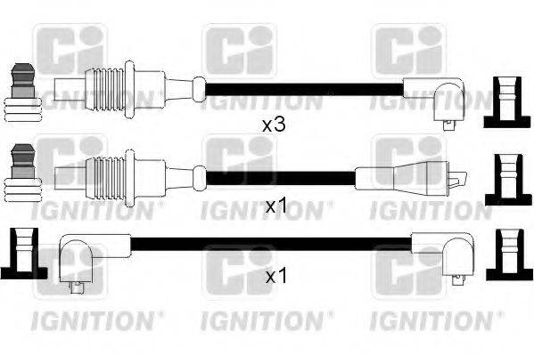 QUINTON HAZELL XC449 Комплект дротів запалювання