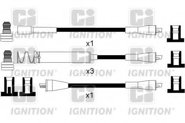 QUINTON HAZELL XC595 Комплект дротів запалювання