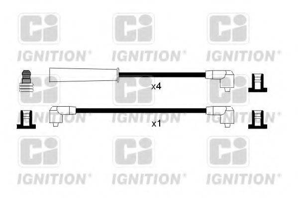 QUINTON HAZELL XC801 Комплект дротів запалювання