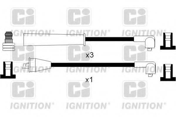 QUINTON HAZELL XC874 Комплект дротів запалювання