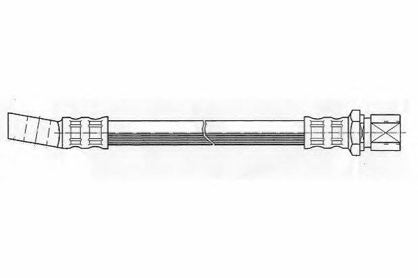 FERODO FHY2053 Гальмівний шланг