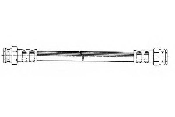 FERODO FHY2105 Гальмівний шланг