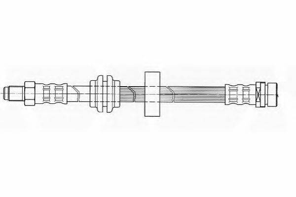 FERODO FHY2228 Гальмівний шланг