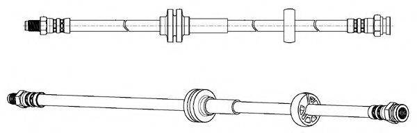 FERODO FHY2686 Гальмівний шланг