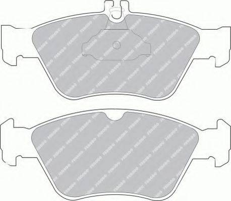 FERODO FSL1049 Комплект гальмівних колодок, дискове гальмо