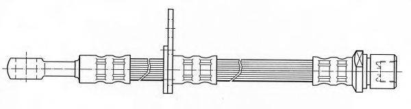 FERODO FHY3103 Гальмівний шланг