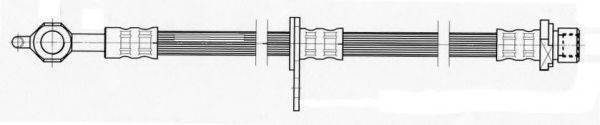 FERODO FHY3156 Гальмівний шланг