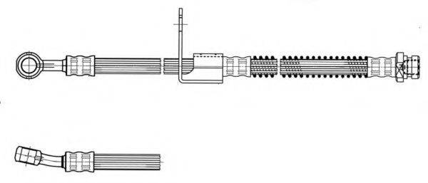 FERODO FHY3131 Гальмівний шланг