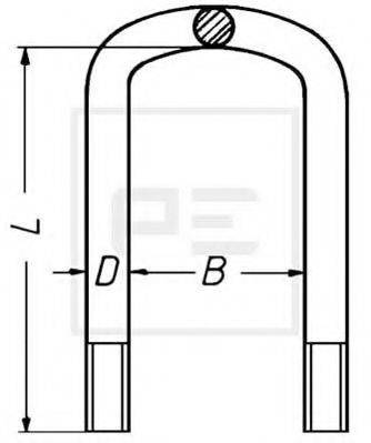 PE AUTOMOTIVE 01500400A Драбина ресори