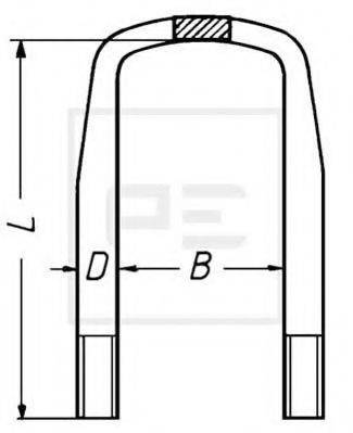 PE AUTOMOTIVE 01513060A Драбина ресори